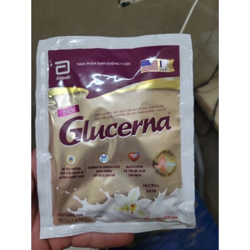 SỮA GÓI GLUCERNA DÀNH CHO NGƯỜI TIỂU ĐƯỜNG 36k/gói