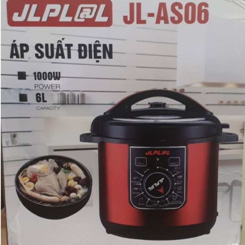 NỒI ÁP SUẤT ĐIỆN ĐA NĂNG JIPLAI 6L JL-AS06
