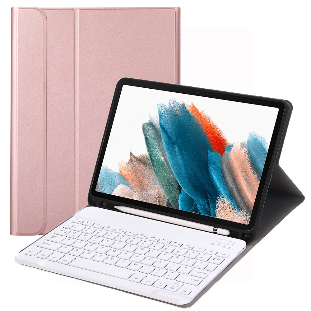Bao Da Máy Tính Bảng Có Bàn Phím Tự Động Tắt / Mở Cho Samsung Tab A8 10.5 2022 Galaxy Tab S9 / S8 / S7 11 inch / S6 Lite