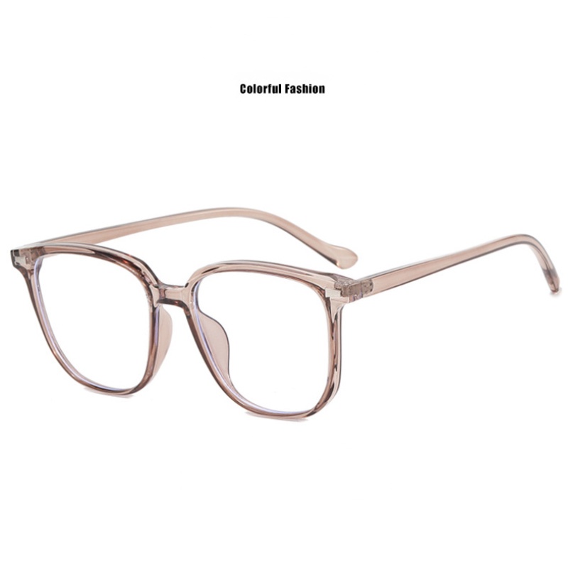 (KIQI-FASHION) COD Mắt Kính Chống Bức Xạ Ánh Sáng Xanh Hình Vuông Thời Trang Cổ Điển Cho Nữ