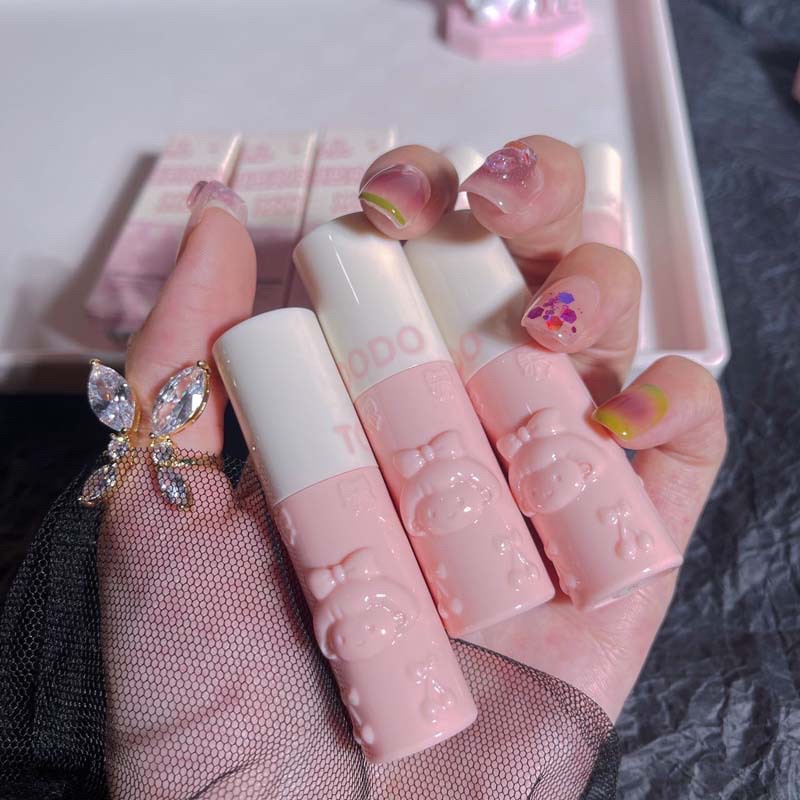 Son bóng Tootdodo cô bé hoa anh đào màu hồng cực xinh siêu lì chính hãng