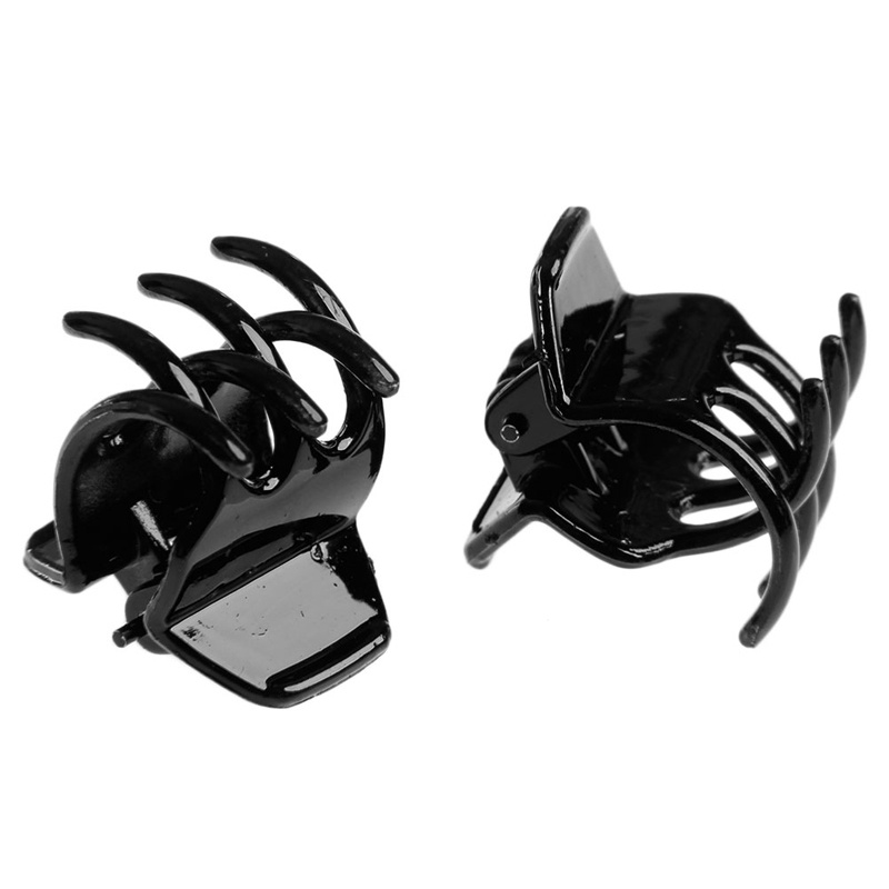 Set 12 Kẹp Tóc Nhựa Mini Tạo Kiểu Thời Trang Cho Nữ Mới