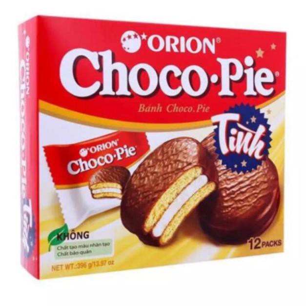 Bánh Chocopie Orion Hộp 12 Cái 396g - 6 Cái 198g