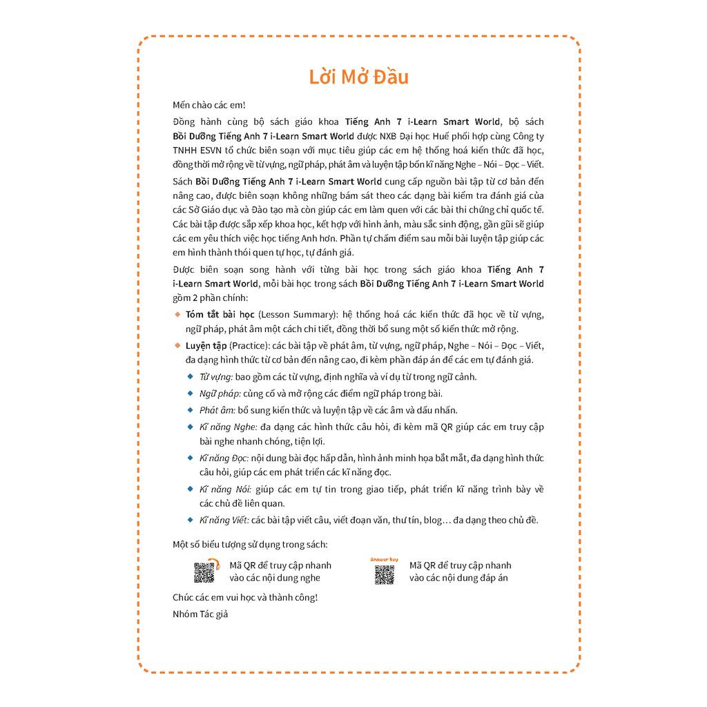 Sách - DTPbooks - Bồi dưỡng Tiếng Anh 7 i-Learn Smart World | BigBuy360 - bigbuy360.vn