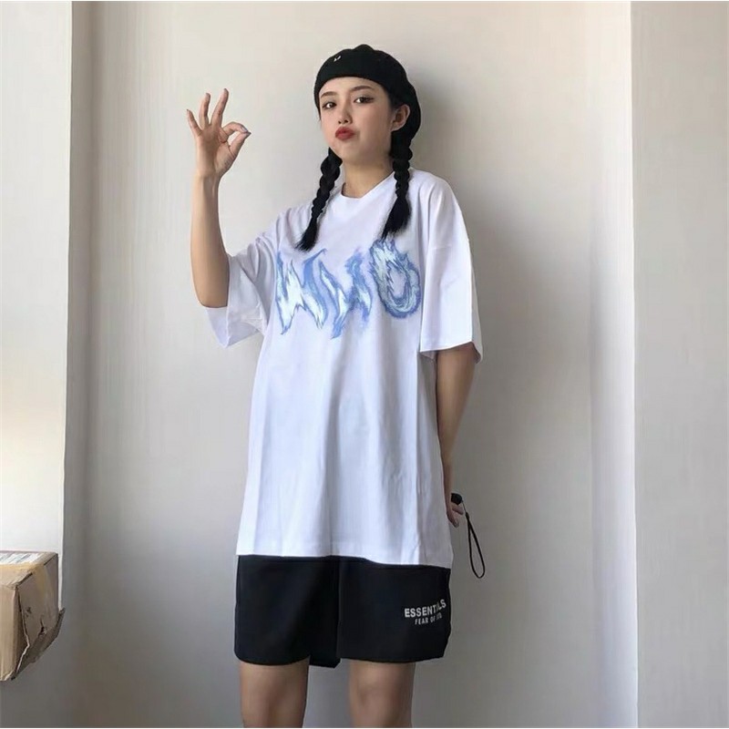 Áo thun tay lỡ nam nữ, áo phông form rộng chất cotton mát mịn thấm hút mồ hôi in hình sleep | BigBuy360 - bigbuy360.vn