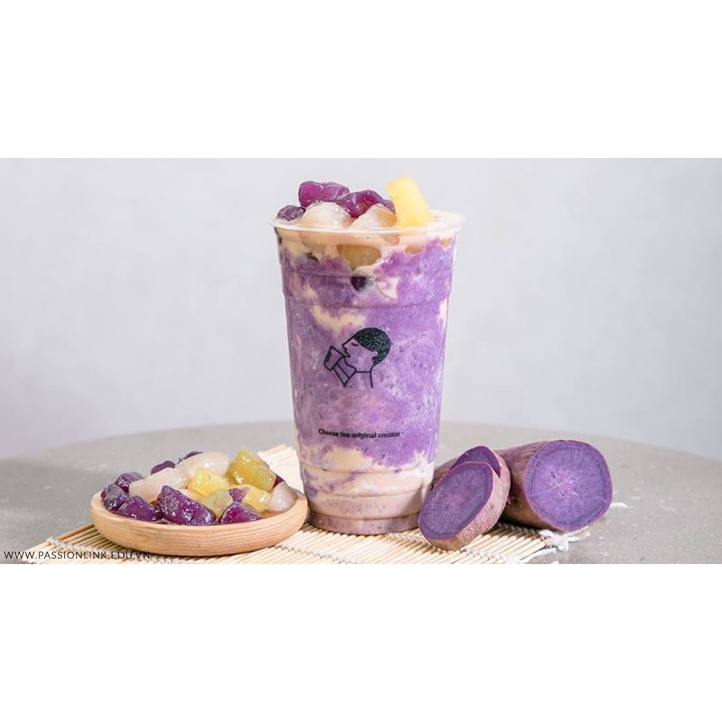 Bột Boduo 1kg các vị: Socola/Khoai Môn/Chống phân tầng đồ đá xay  1kg