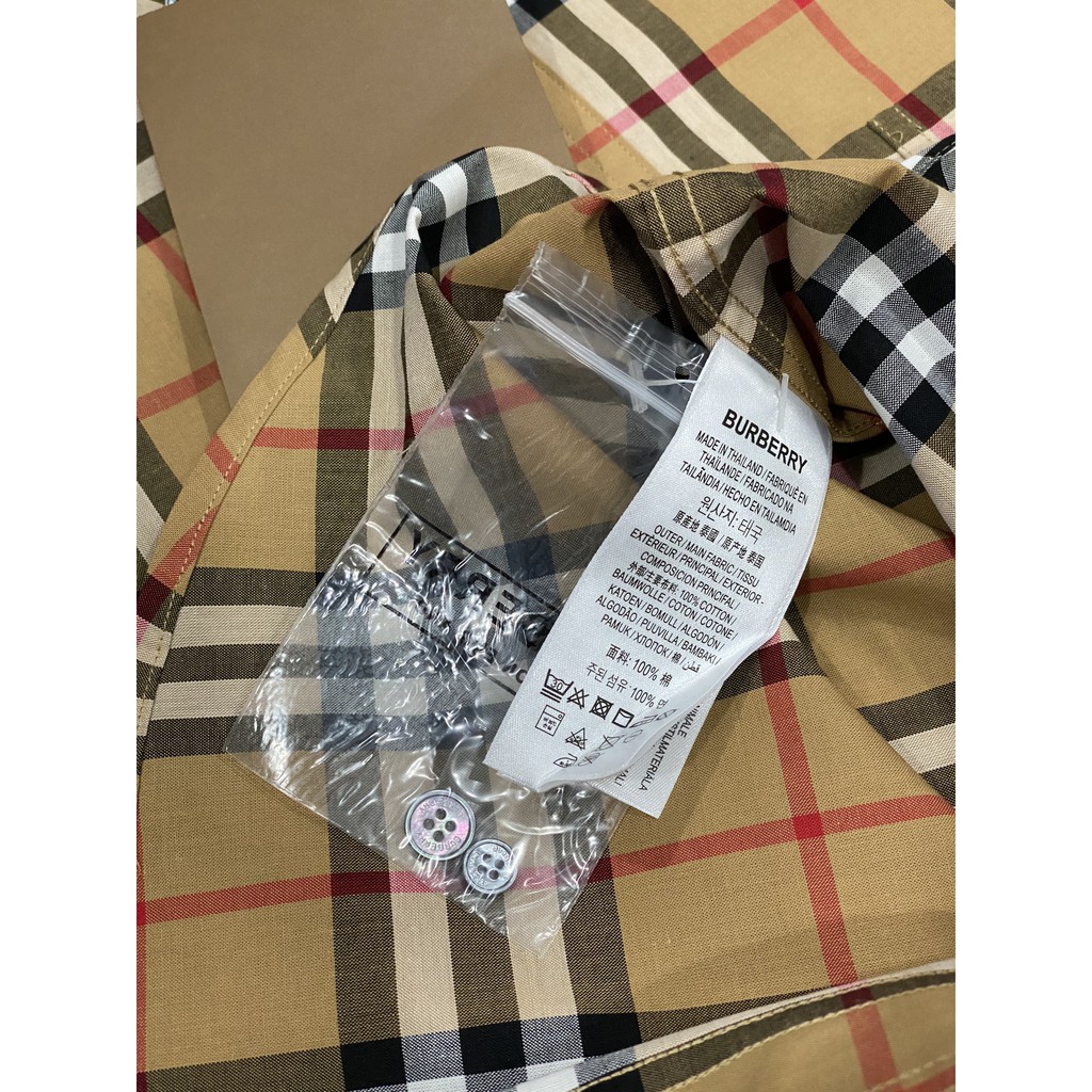 Áo Sơ Mi BURBERRU BASIC 2019