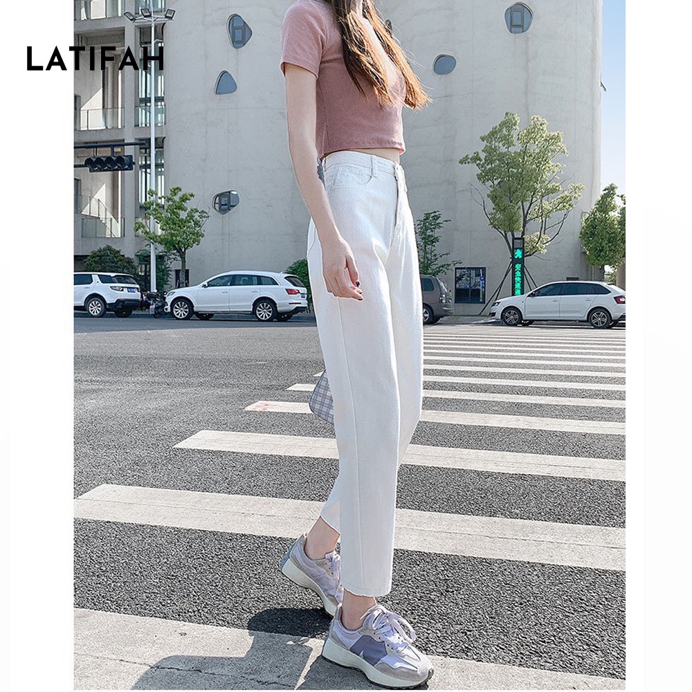 Quần baggy kaki ống nhỏ LATIFAH QD048 phong cách ulzzang trẻ trung năng động