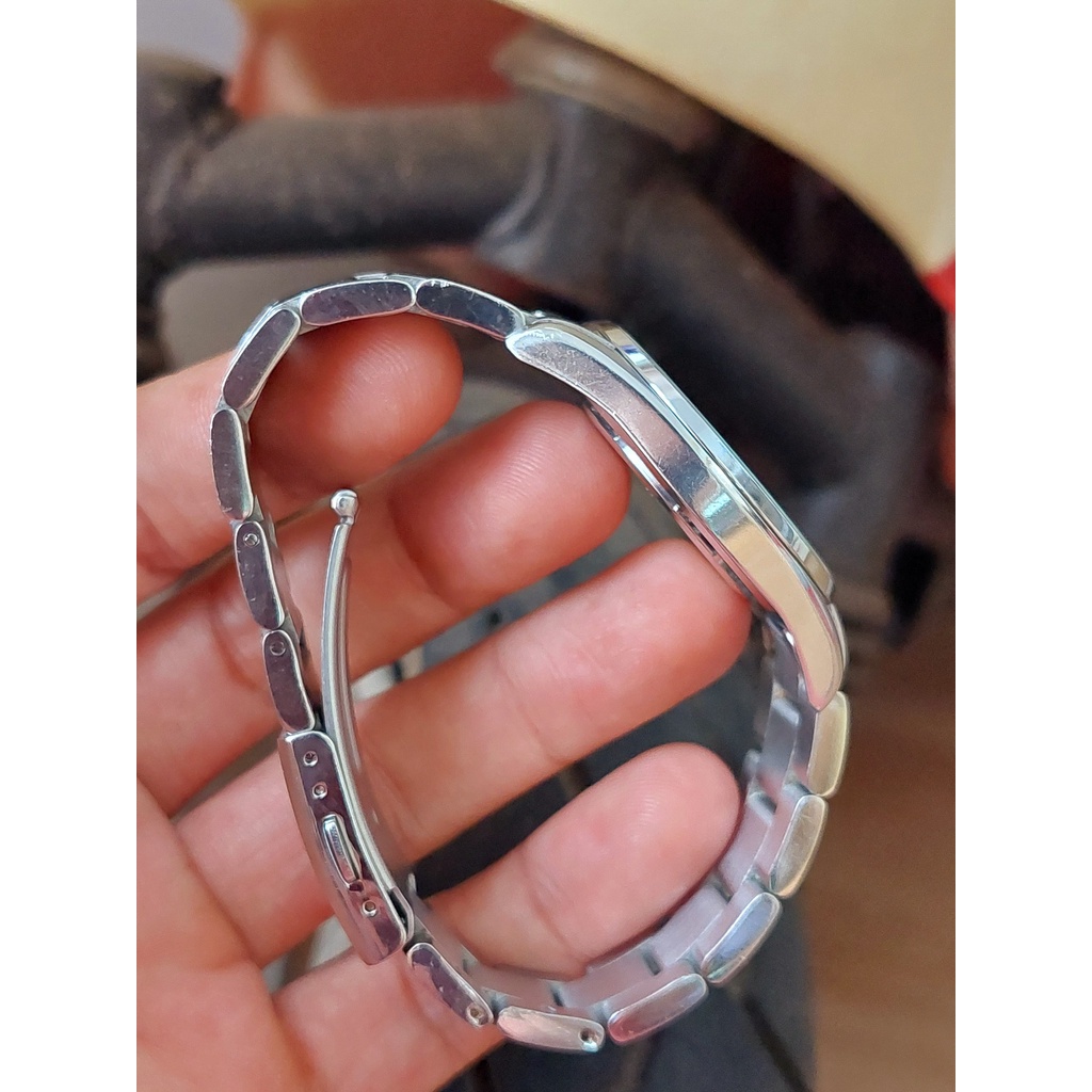 Đồng hồ nam Aureole chạy pin hàng Si