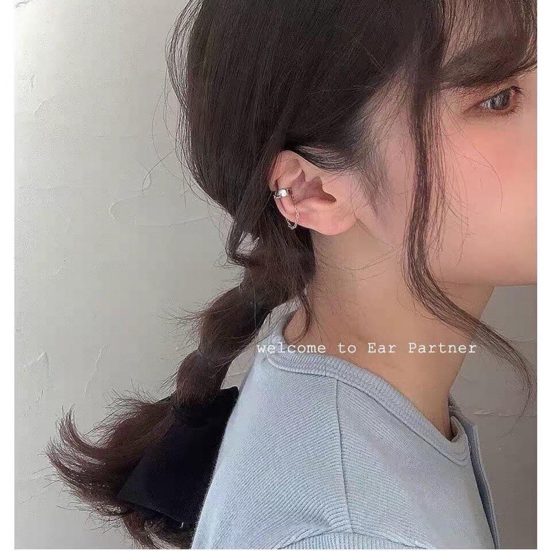 1 CHIẾC khuyên kẹp vành tai dây xích cá tính