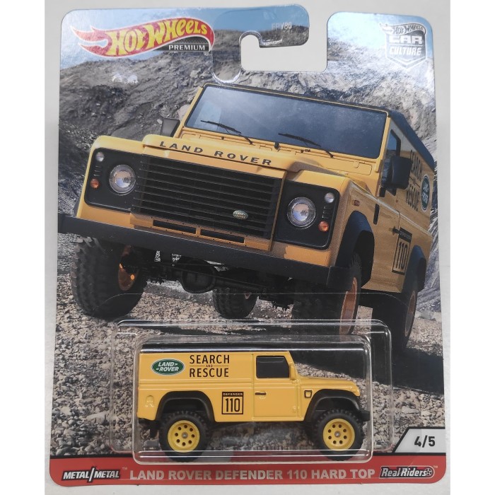 HOT WHEELS (Giảm Giá Sốc) Bộ 50 Xe Hơi Land Rover Defender 110