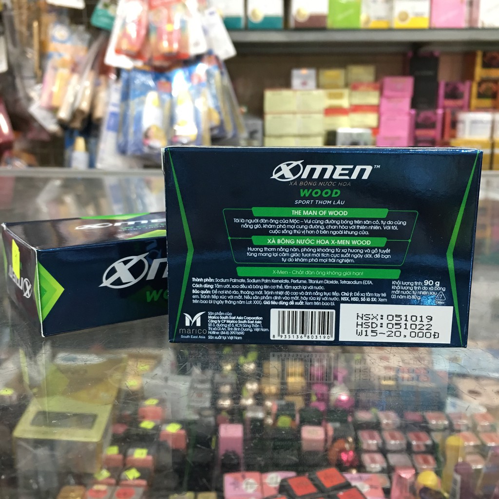 Xà Bông Cục X-Men Wood (90g)