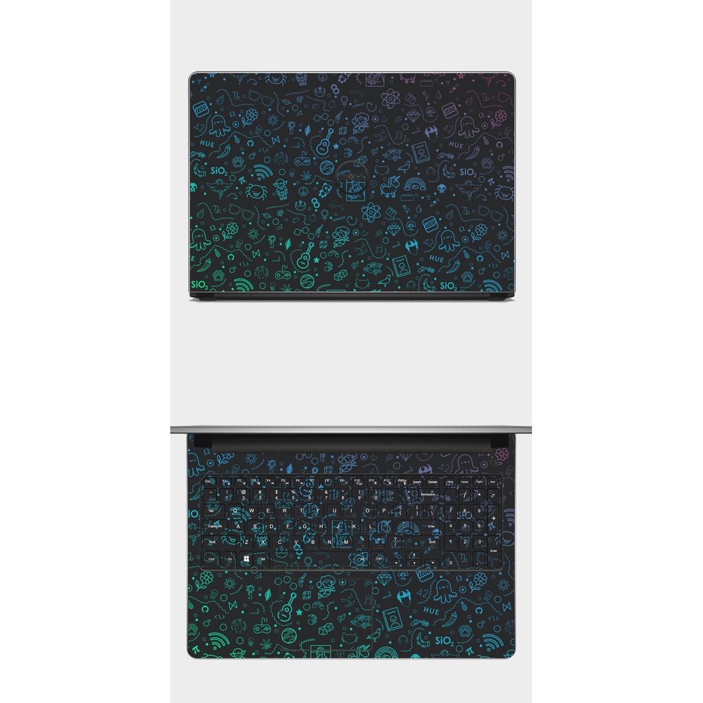 Skin dán Laptop in hình Sticker. Đủ các dòng máy: Asus, Acer, Dell,HP,... In hình theo yêu cầu