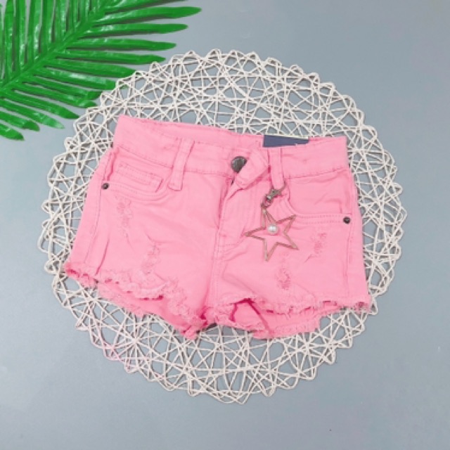 Quần short kaki bé gái