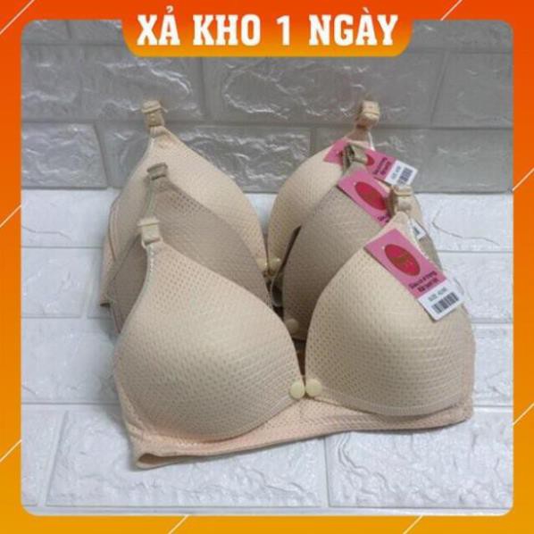 Áo lót ngực cho con bú ⚡️ [freeship]⚡️  (loại đẹp)  Áo lót bà bầu thông hơi, áo lót cho con bú thông hơi