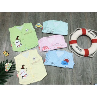 Áo Gile 2 lớp hàng cotton cho bé