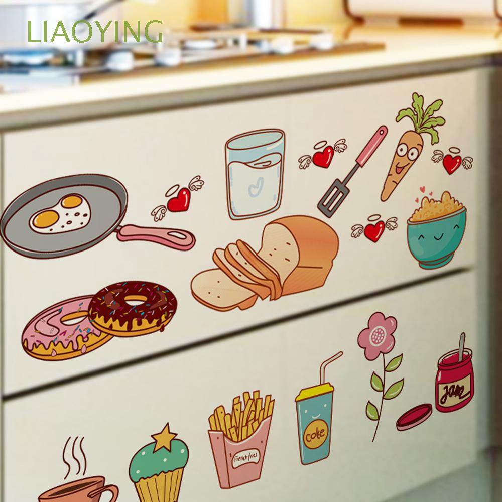 Miếng dán tủ lạnh hình thức ăn ngộ nghĩnh