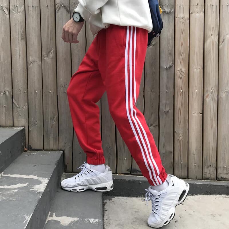 QUẦN JOGGER 3 SỌC TRẮNG