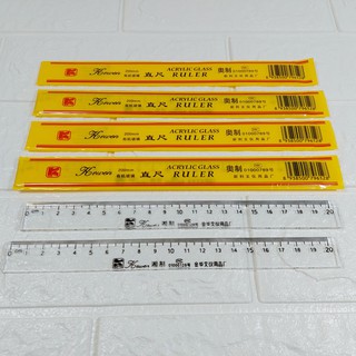 Thước kẻ Kewen 20cm loại dày đẹp