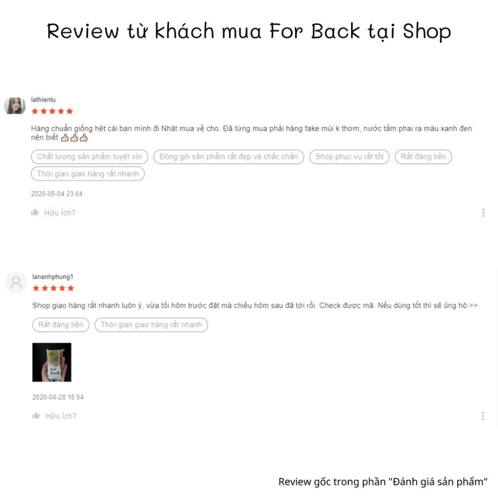 Xà phòng ngừa mụn lưng For Back Nhật Bản Kimochi Store