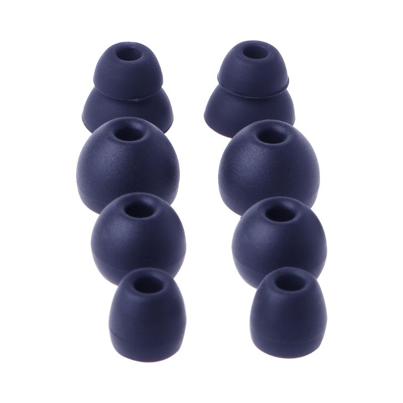 Set 4 Cặp Đệm Tai Nghe Bằng Silicone Mềm Cho Tai Nghe 90% In-ear Dành Cho Powerbeats