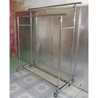 Sào phơi đồ INOX DÀY CÓ KHOEN