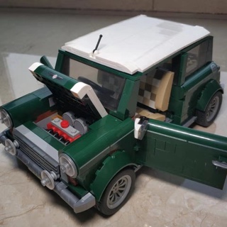 Mẫu Lắp Ráp  Xe Cổ mini Cooper 21002 Bela 10568 20004