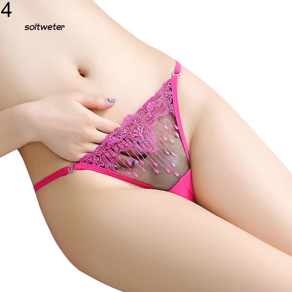 Quần lót lọt khe xuyên thấu quyến rũ thời trang cho nữ