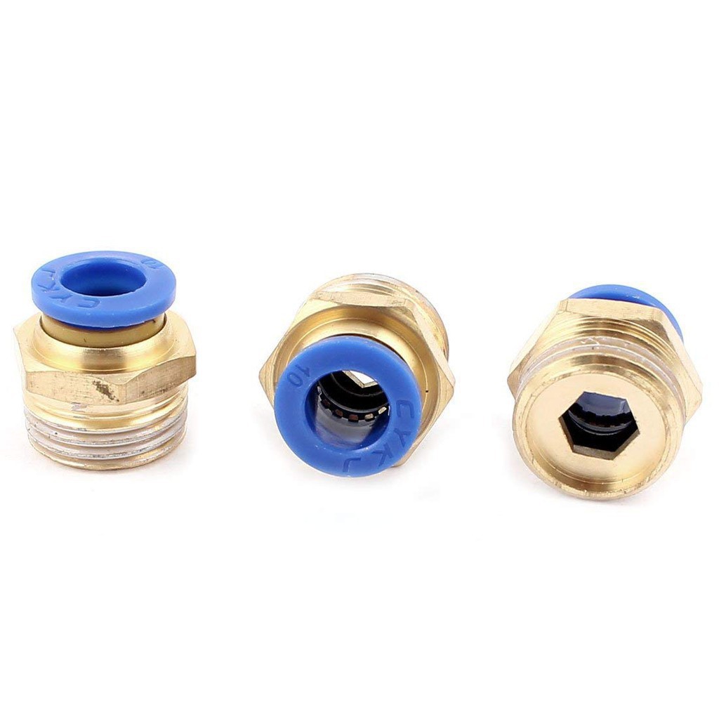 Đầu nối khí nén nhanh PC 6-01 PC8-02 PC10-03 PC12-04 PC16-04