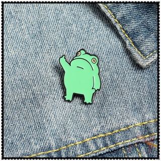 Ghim cài áo hình chú ếch vui nhộn xinh xắn