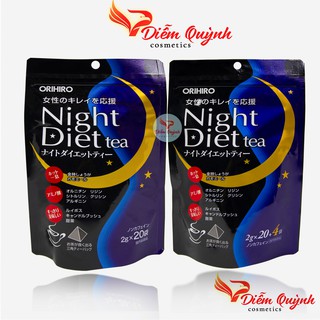 Trà giảm cân Night Diet Tea Orihiro Nhật Bản