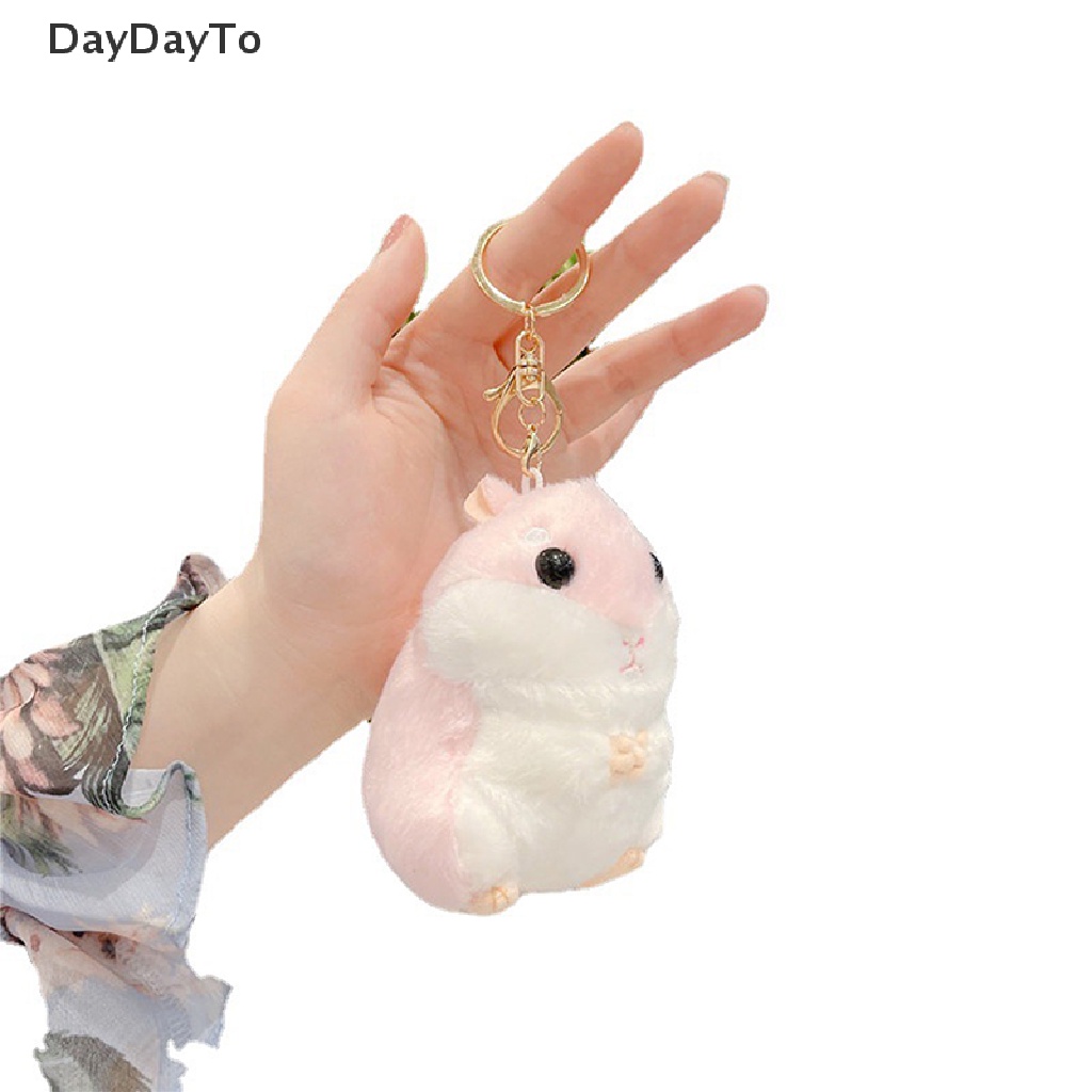 Móc Khóa Hình Chuột hamster Nhồi Bông Dễ Thương