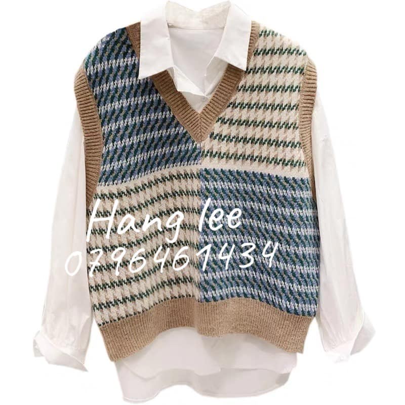 (SẴN) ÁO GILE LEN NỮ ĐẦU MÙA SIÊU XINH | BigBuy360 - bigbuy360.vn