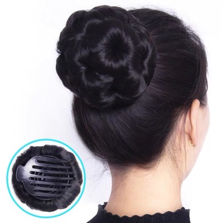 Búi Tóc Giả Thời Trang Trung Niên Sang Trọng