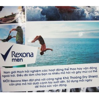 Lăn Khử Mùi Rexona Men Invisible Antibacterial 50ml