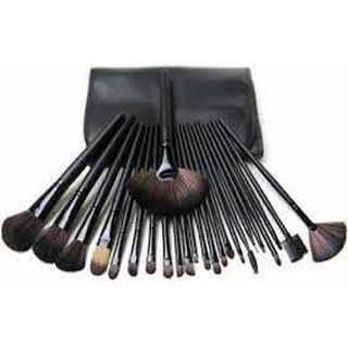 Bộ Cọ trang điểm 24 cây kèm bao da chuyên nghiệp cao cấp