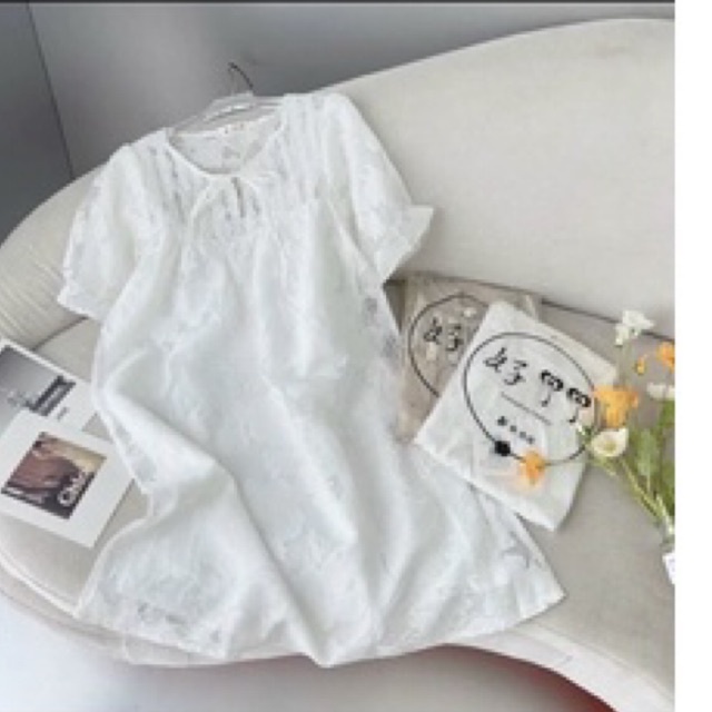 Váy Bầu Đẹp Đầm Bầu Chất Voan 2 Lớp Pha Ren Siêu Nhẹ, Mềm Mát Xinh Xắn A092 Lin Store66