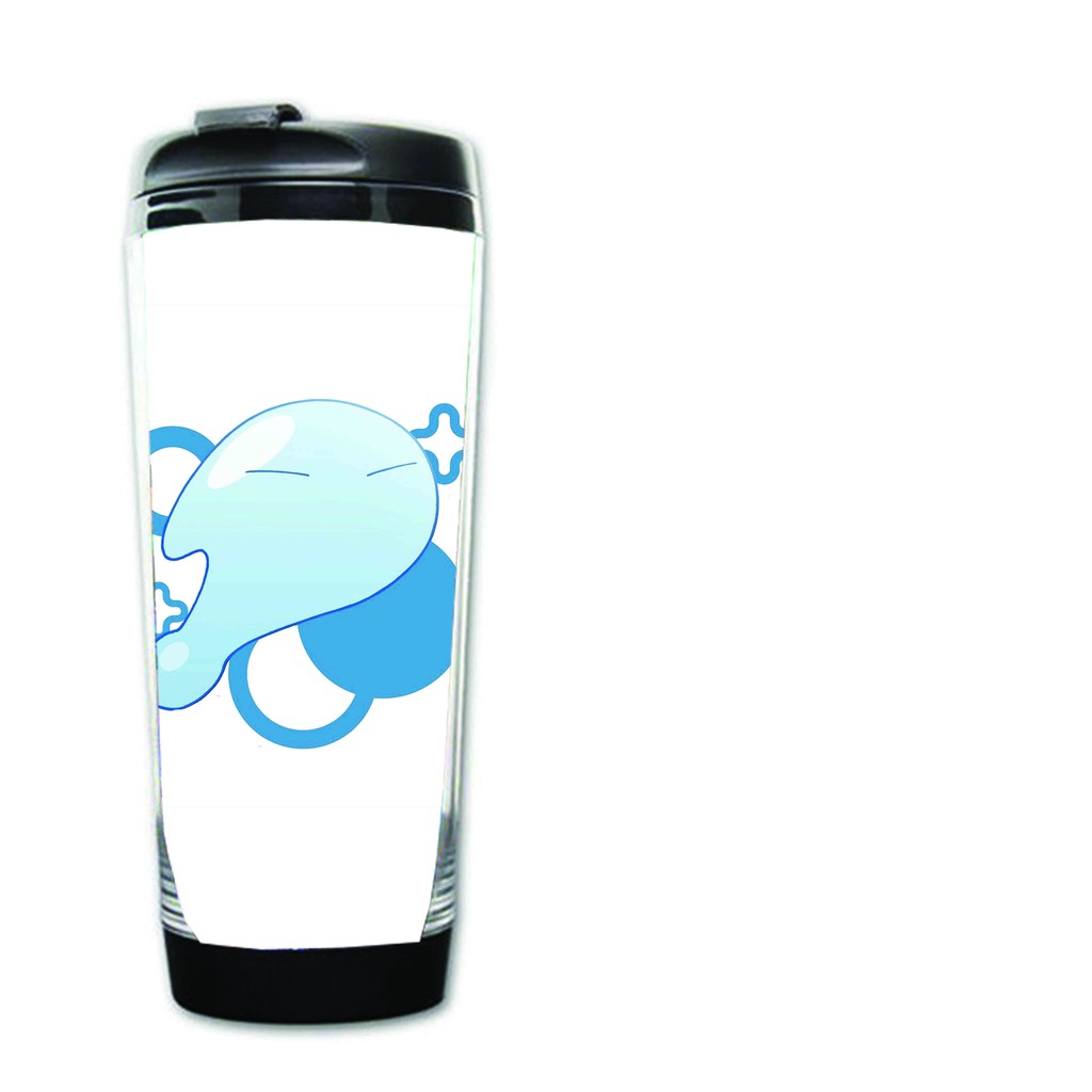 Bình nhựa đựng nước in hình  CHUYỂN SINH THÀNH SLIME anime chibi tiện lợi dễ thương xinh xắn