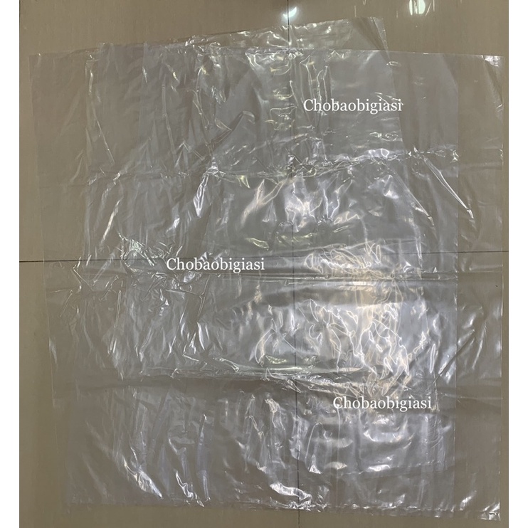 {Giá sỉ 10kg/Size} Túi PE khổ lớn, túi PE dẻo hàng trong, bóng, đẹp, độ dày 5 dem (có sẵn nhiều Size)