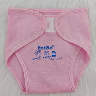 COMBO 5 TÃ DÁN VẢI CHO BÉ SƠ SINH HOTGA COTTON CAO CẤP (loại màu)