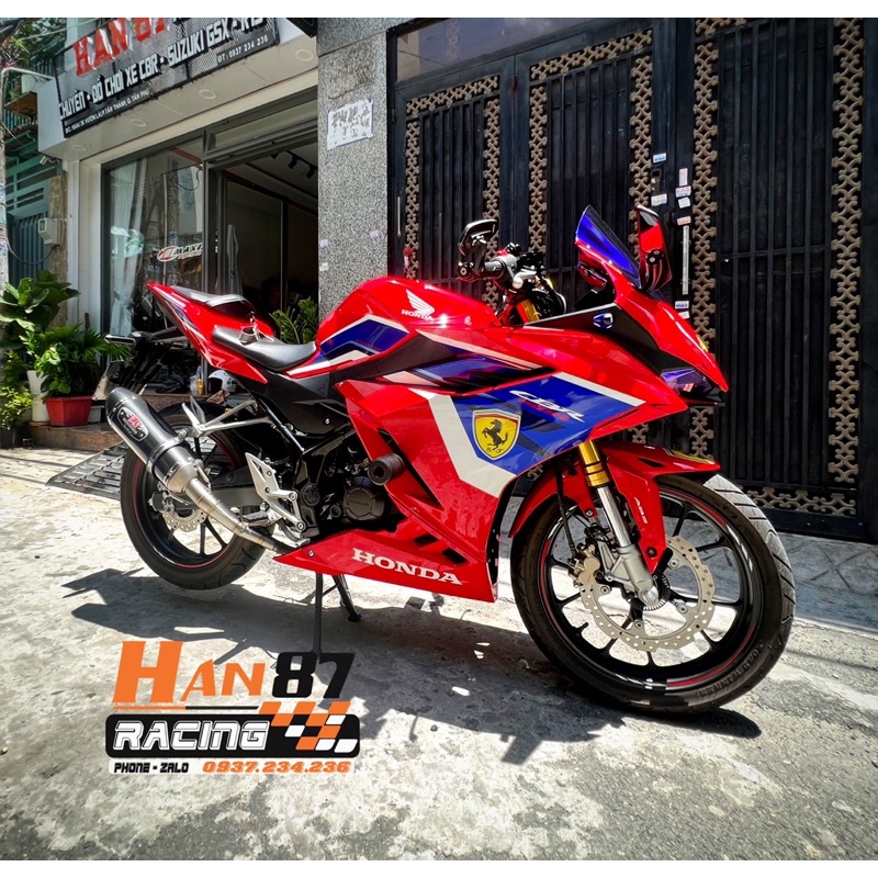 Cánh Gió Chiếu Hậu Bản To - Nhôm CNC - siêu đẹp CBR150 GSX150 R15