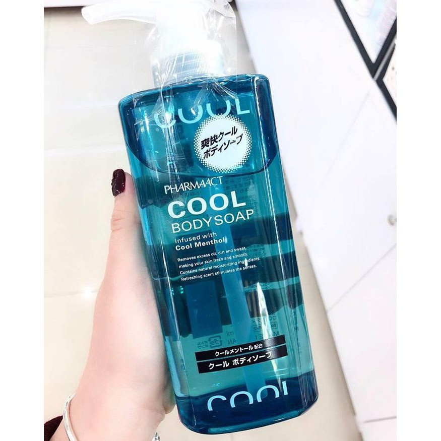 Sữa tắm cho nam Pharmaact Cool 600ml