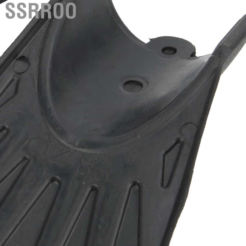 Ssrroo Electric Scooter Fish Tail Rubber Front Rear Mudguards 8.5inch Flap for M365/Pro