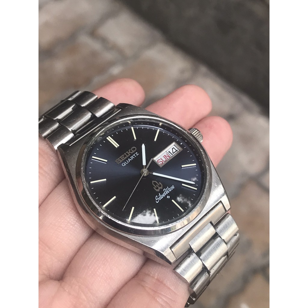 Đồng hồ nam SEIKO QUARTZ SILVERWAVE thiết kế cao cấp, sang trọng