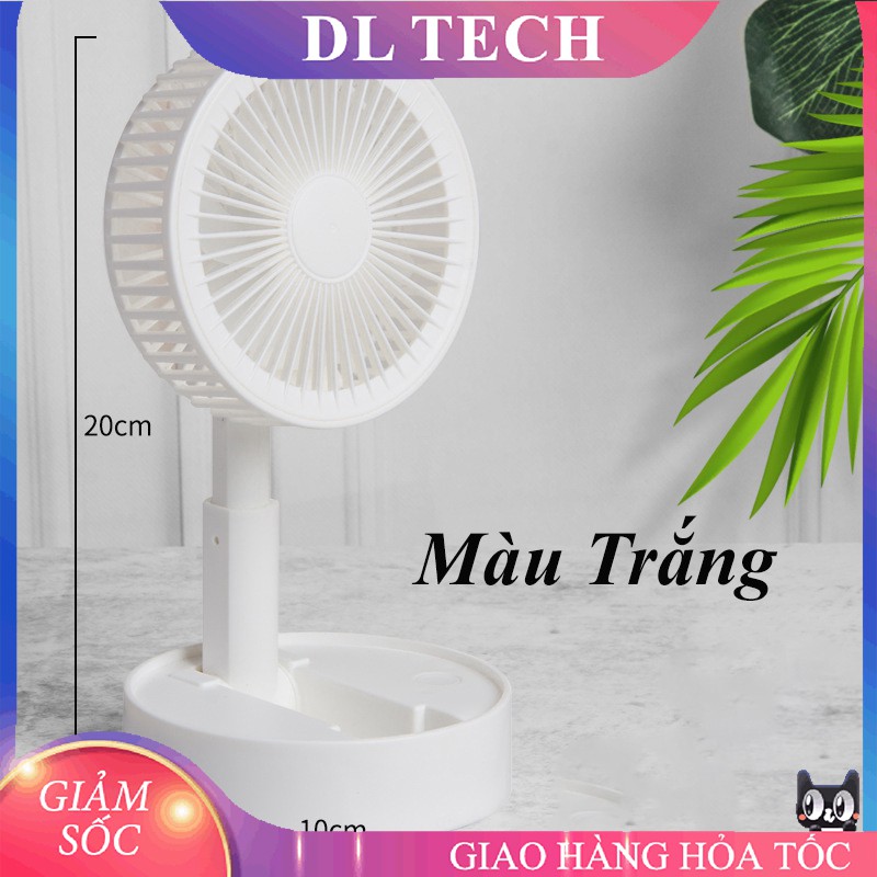 Quạt sạc tích điện mini gấp gọn A9 mini cầm tay để bàn siêu mát pin dùng 5h DL TECH | BigBuy360 - bigbuy360.vn