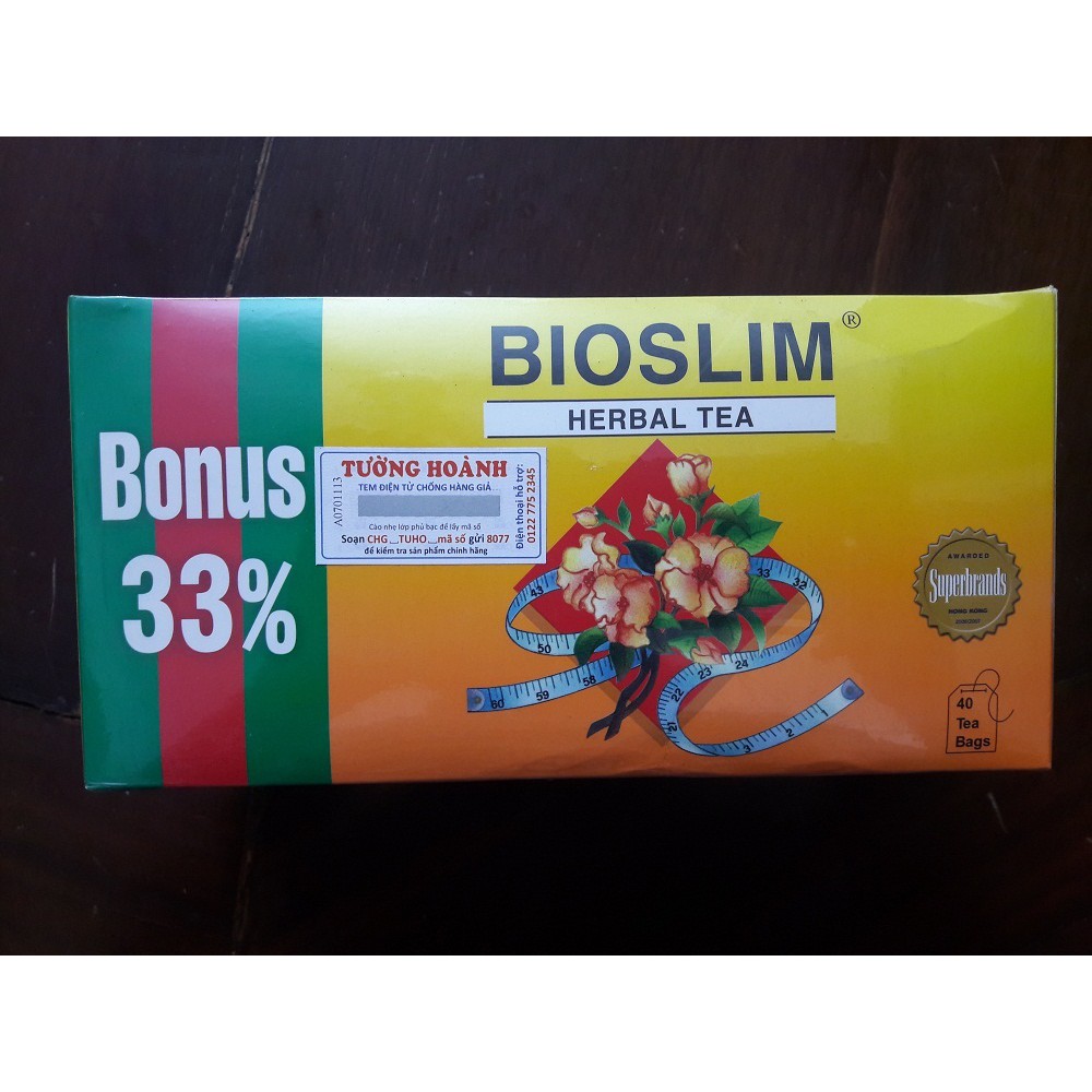 BIOSLIM Trà Bảo tú lệ hỗ trợ giảm cân