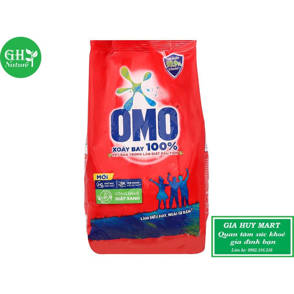 Bột Giặt Tay OMO 360gr, 400gr, 800gr, 1,2kg, 3kg, 4kg, 5,3kg, 6kg Siêu Sạch