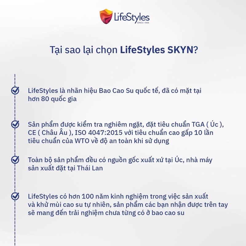 Bao cao su Lifestyles Epic giúp kéo dài thời gian quan hệ, có gai tăng cảm giác, hộp 3 chiếc chính hãng Úc