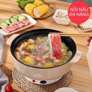 Bếp điện đa năng nồi điện sinh viên Ký túc xá bếp điện nồi lẩu chống dính