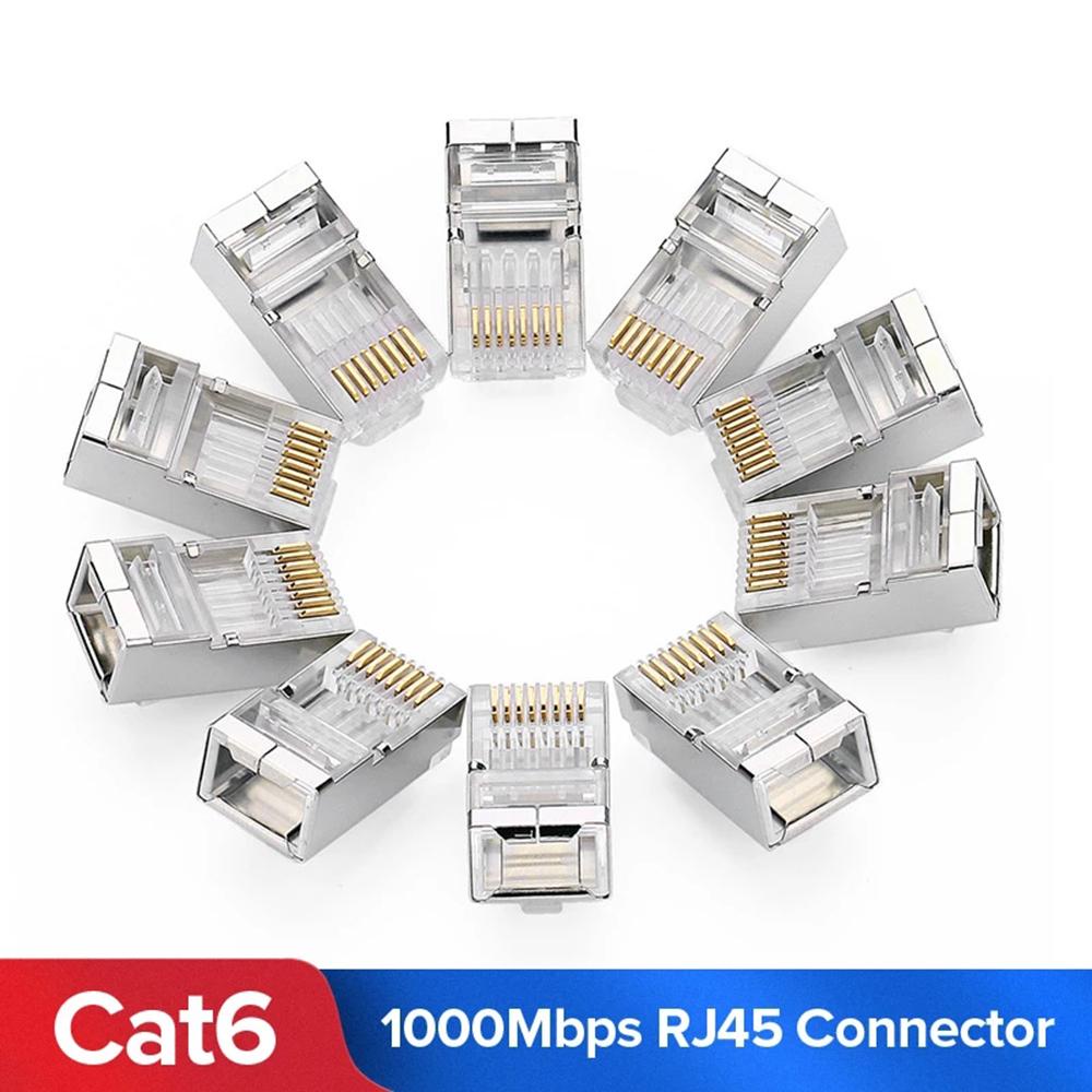 Bộ KếT NốI MạNg Cat6 RJ45|Mô Đun Mạ Cat6 CAT6e CAT6e Chất Lượng Cao